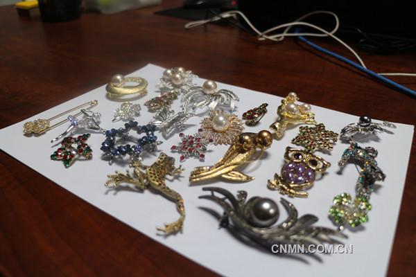 被查獲韓國進(jìn)口飾品