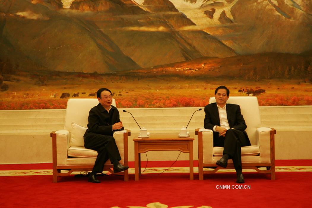 陳全訓(xùn)與陳豪舉行會談