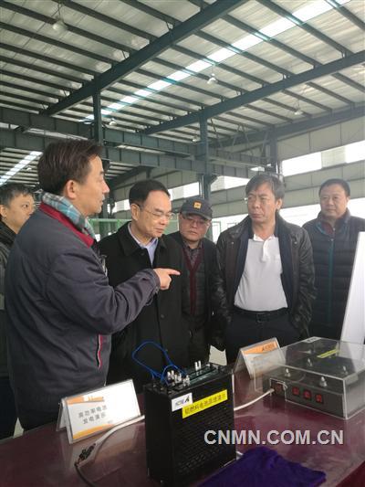 陳全訓考察德陽東深新能源科技有限公司
