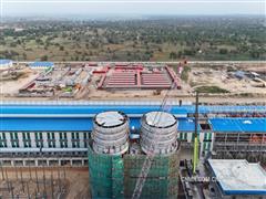 中國二十二冶金屬結(jié)構(gòu)公司承建的華通安哥拉電解鋁項目取得重要進展